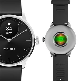 Montre connectée Withings ScanWatch Light 37 mm Noir - Montre