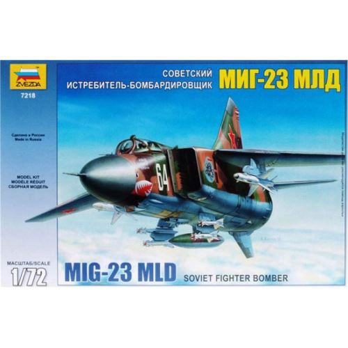 Maquette avion : Chasseur soviétique MiG-23 MLD Zvezda