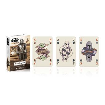 Jeu de 54 cartes Waddingtons Star Wars The Mandalorian