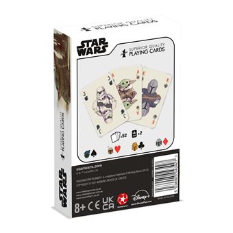 Jeu de 54 cartes Waddingtons Star Wars The Mandalorian