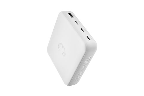 Station de charge Fresh 'n Rebel GaN³ 140 W Blanc