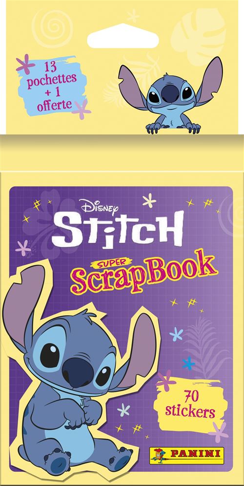 Carte à collectionner Panini Stitch 2 Mon Super Scrapbook Blister 13 + 1 offert