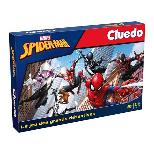 Winning Moves Multicolore Jeu D'enquête Cluedo Spider-Man