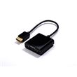 Convertisseur HDMI vers VGA Temium 0.2 m Noir