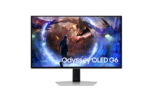 Ecran PC gaming Samsung Odyssey OLED G6 27" QHD Argent