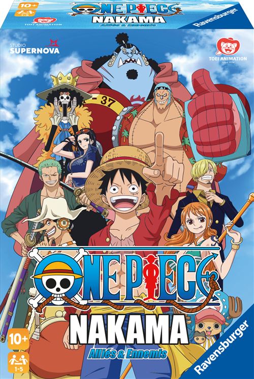 Jeu Classique Ravensburger 24870 – Jeu de Société One Piece Nakama