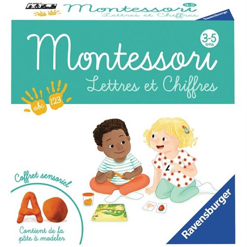Jeu découverte Ravensburger Montessori Lettres et chiffres