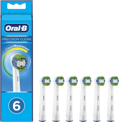 Pack de 6 Brossettes Oral-B EB20 Precision Clean