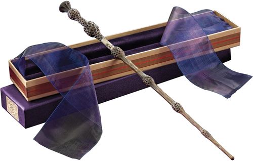 Baguette magique The Noble Collection Harry Potter Ollivander Albus Dumbledore avec boîte