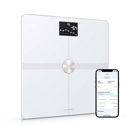 Withings pesonenweegschaal Body+ Wit