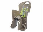 Porte-bébé Polisport Koolah fixation porte-bagage Marron et Vert