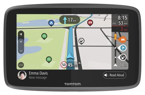 GPS Camping-Car TomTom Go Camper 6 Cartographie Monde, Traffic à Vie via SIM intégrée, TomTom Road Trips et Wi-Fi intégré