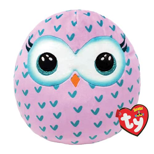 Ty Peluche Squish A Boos Small Winks La Chouette - Image 2