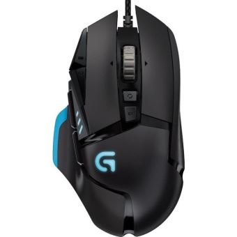 Logitech Proteus Spectrum G502 - Muis - optisch - 11 knoppen - met bekabeling - USB - 1