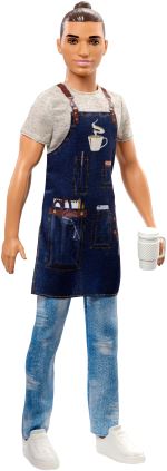 Poupée Barbie Ken Serveur Barista