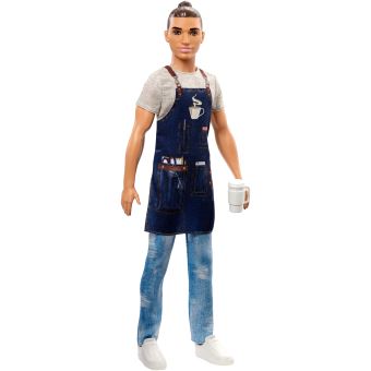 Poupée Barbie Ken Serveur Barista