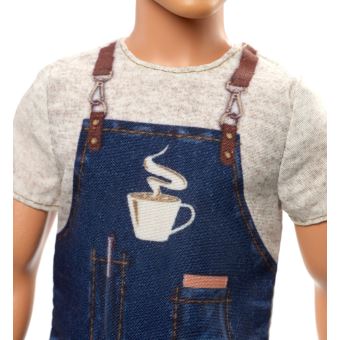 Poupée Barbie Ken Serveur Barista