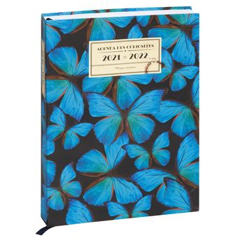 Agenda journalier Exacompta 2021 2022 Forum Curiosités