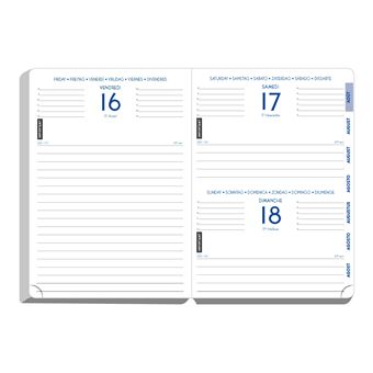 Agenda journalier Exacompta 2021 2022 Forum Curiosités