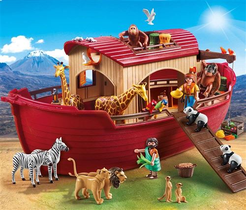 Playmobil Wild Life 9373 Arche de No avec animaux Playmobil