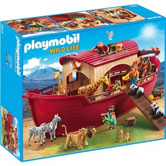 Playmobil Wild Life 9373 Arche de No avec animaux Playmobil