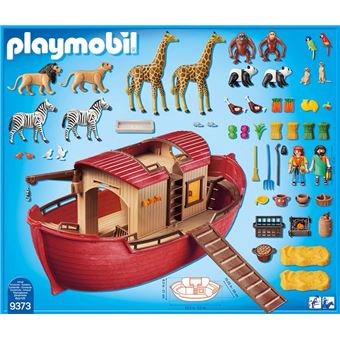 Playmobil 1.2.3 6765 Arche de Noé transportable Orange - Playmobil - Achat  & prix