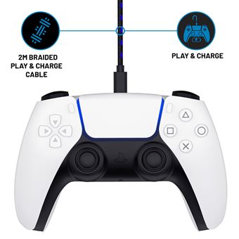 Station Gaming Just For Games Stealth Ultimate avec Casque pour PS5 Blanc