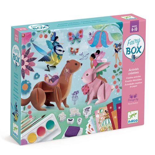 Jeu créatif Djeco Coffret Multi activités Fairy Box État correct - Djeco reconditionné disponible sur Fnac