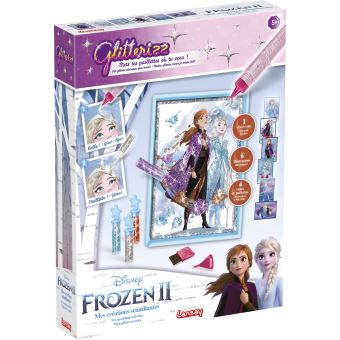 Mes Créations Scintillantes Lansay Glitterizz Disney Frozen La Reine des Neiges 2