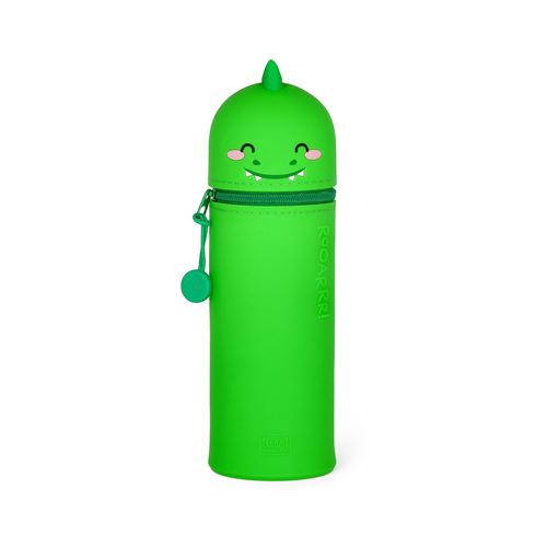 LEGAMI - 2IN1 SILICONE PENCIL CASE KAWAII DINO