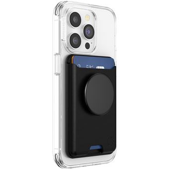 Porte-cartes PopWallet MagSafe noir