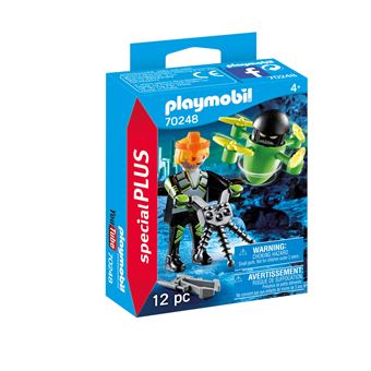 PLAYMOBIL SpecialPlus 70248 Agent avec drone