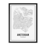 Affiche Wijck 40 x 50 cm Amsterdam