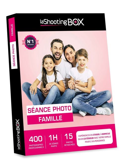 Coffret cadeau LaShootingBox Séance photo Famille