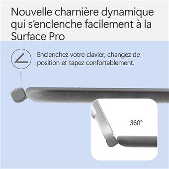 Clavier Pour Tablette Microsoft Surface Pro 12 Pouces