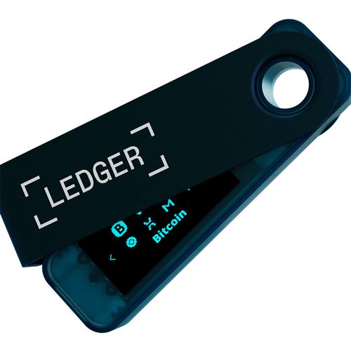 Cryptowallet Ledger Nano S Plus Bleu saphir