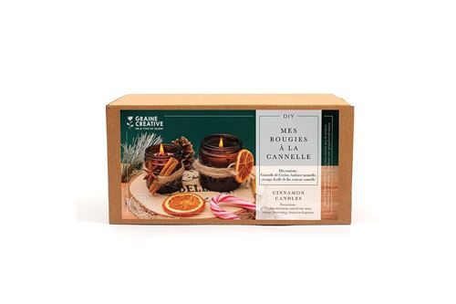 Graine Creative Multicolore Coffret Diy Mes Bougies A La Cannelle