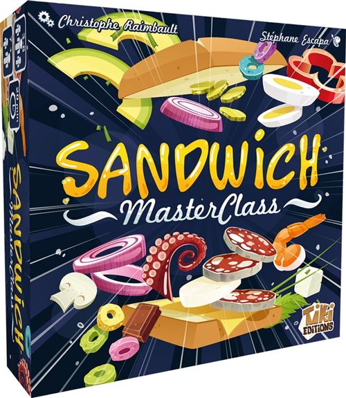 Boite de Jeu de stratégie Tiki Edition Sandwich MasterClass