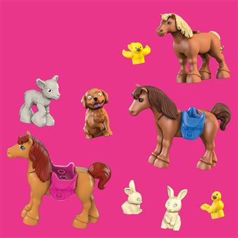 Jeu de construction Mega Bloks Barbie Les écuries