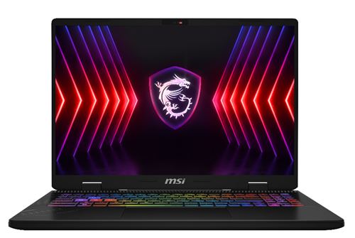 PC portable gaming MSI Crosshair 16 HX AI D2XWGKG-001FR 16 QHD+ 240 Hz Intel® Core™ Ultra 7 16 Go RAM 512 Go SSD Nvidia GeForce RTX 5070 Noir
