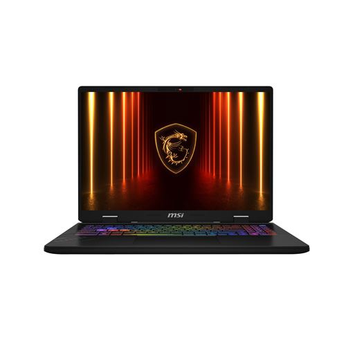 PC portable gaming MSI Crosshair 16 HX AI D2XWGKG-001FR 16" QHD+ 240 Hz Intel® Core™ Ultra 7 16 Go RAM 512 Go SSD Nvidia GeForce RTX 5070 Noir - Msi