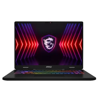 PC portable gaming MSI Crosshair 16 HX AI D2XWGKG-001FR 16" QHD+ 240 Hz Intel® Core™ Ultra 7 16 Go RAM 512 Go SSD Nvidia GeForce RTX 5070 Noir - 1