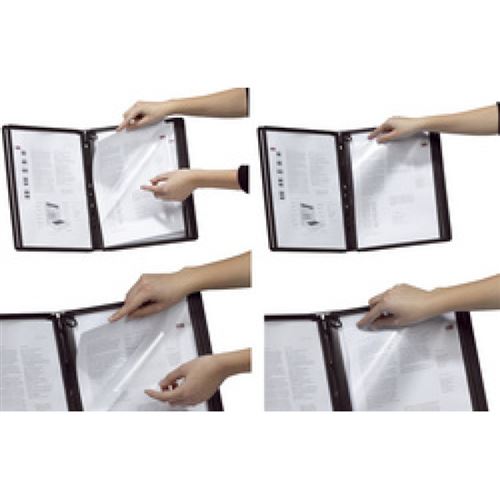 Durable Gris Support 10 Sherpa, Pour 10 Plaques Pochettes A4