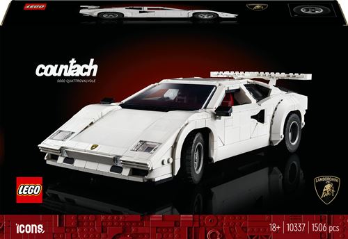 LEGO® Icons 10337 Lamborghini Countach 5000 Quattrovalvole État correct - N/A reconditionné disponible sur Fnac