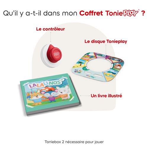 TONIES Coffret Tonieplay Tonies Lalalinos L album photo bumbastique pas