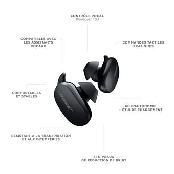 bose quietcomfort earbuds fnac