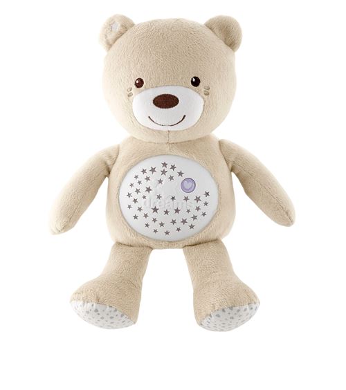 Peluche interactive Chicco Ourson Projecteur Baby Bear Beige