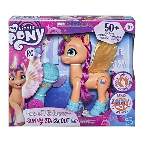 Univers Miniature My Little Pony Sunny Chante En Rollers