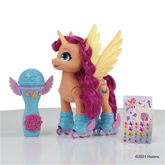 Univers miniature My Little Pony Sunny Chante En Rollers