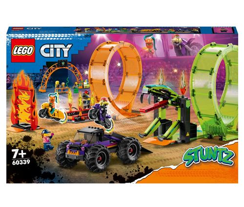 LEGO® City 60339 L’arène de cascade avec double looping